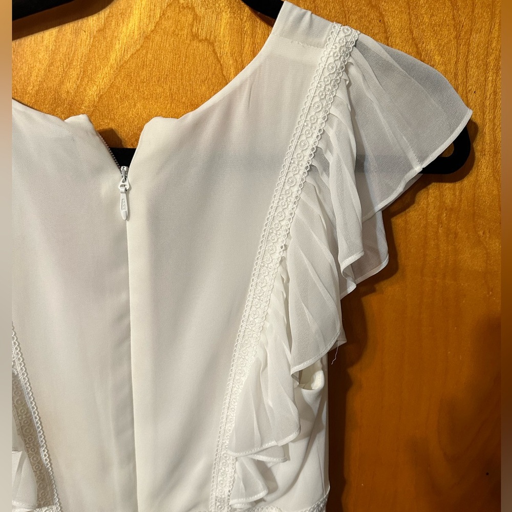 BCBG Ruffle Mini Dress - Picture 10 of 11